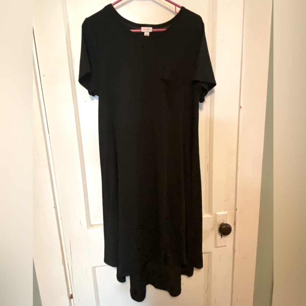 LuLaRoe Carly Dress In Black